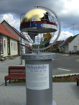 Arendsee Weltzeituhr Arendsee Weltzeituhr