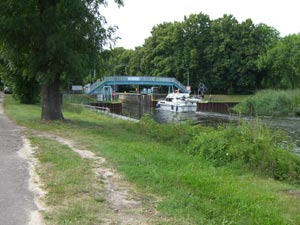 Schleuse Parey Elbe Schleuse Parey Elbe