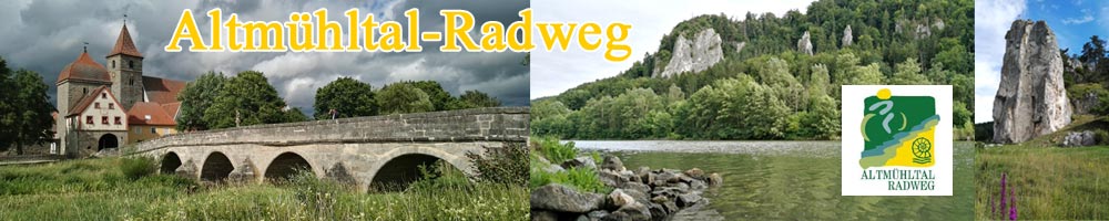 Fluss-Radwege: Altmühltal-Radweg
