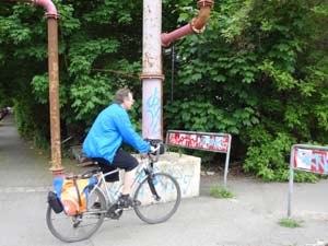 Suche nach Radwegschild
