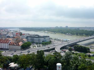 Bratislava Blick von der Burg