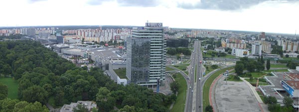 Bratislava Ausblick vom UFO auf Donau Bratislava Ausblick vom UFO auf Donau