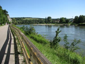 Donauradweg vor Weltenburg