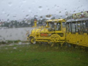 Stadtrundfahrt Linz im Regen