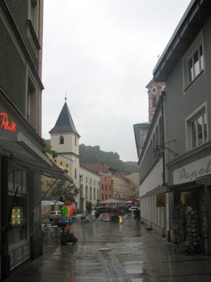 Passau im Regen