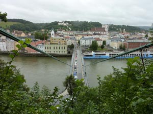 Passau im Regen