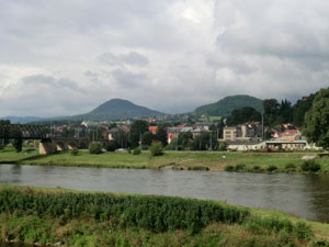 Decin Bahnbrücke