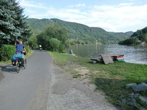 Landschaft an der Labe Landschaft an der Labe