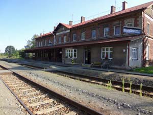 Bahnhof Kunice nad Labem