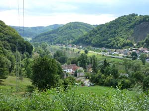 Umleitung auf Elberadweg