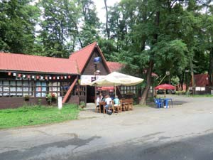 Moldau-Radweg Campingplatz Veltrusy