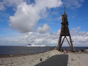 Kugelbake Elbemündung Cuxhaven