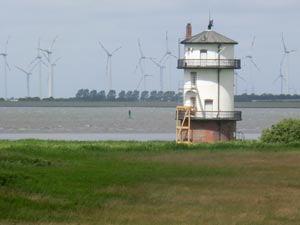 alter Leuchtturm Balje