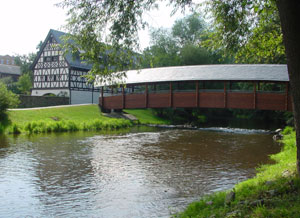 Holzbrücke Weischlitz