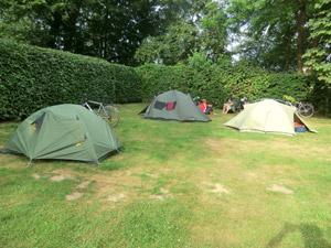 Camping beim Kanuclub Rheine