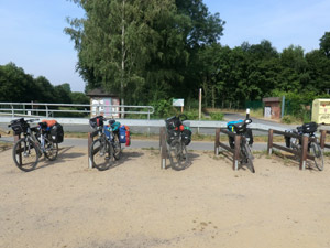 Fahrradparkplatz