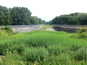 alte Trogbrücke über die Ems