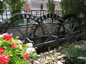 Wasserräder in Wiedenbrück
