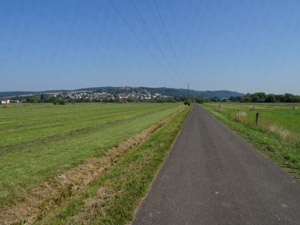 Fuldaradweg hinter Schlitz