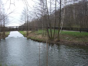 Radweg-Brücke bei Maust Radweg-Brücke bei Maust