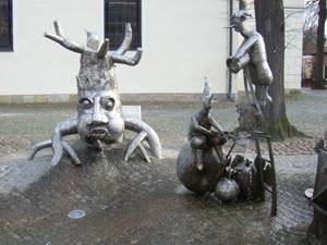 Lübbenau Springbrunnen Lübbenau Springbrunnen