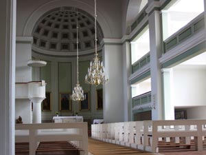 Straupitz Schinkelkirche Schinkelkirche Straupitz innen