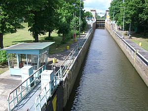 Schleuse Parey Schleuse Parey