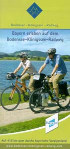 Bodensee-Königssee-Radweg quer durchs bayrische Voralpenland