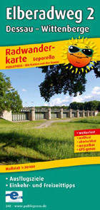 Publicpress-Radwanderkarte Elberadweg 2 Dessau - Wittenberge Publicpress Radwanderkarte Elberadweg 2 Dessau - Wittenberge