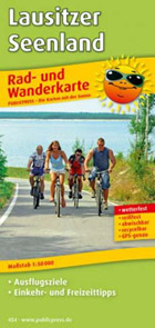 Radwanderkarte Lausitzer Seenland Radwanderkarte Lausitzer Seenland