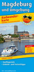 Publicpress-Radwanderkarte Magdeburg und Umgebung