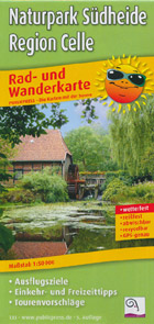 Publicpress Radwanderkarte Naturpark Südheide Region Celle