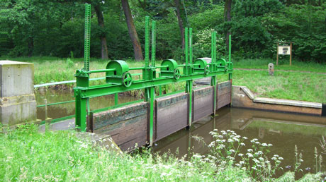 Ohre Wehr im Drömling Ohre Wehr im Drömling