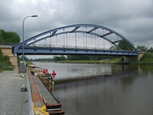 Kanal Brücke Rühen