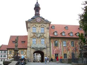 Altes Rathaus auf der Brücke Bamberg