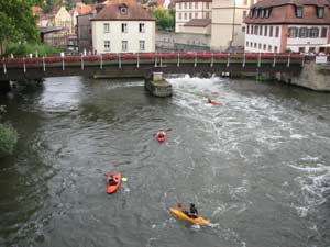 Bamberg Wildwasser Paddler