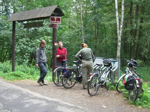 Fahrradparkplatz Neißequelle Neißequelle Fahrradparkplatz
