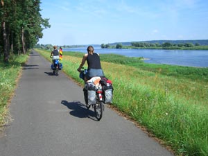 auf dem Oder-Radweg