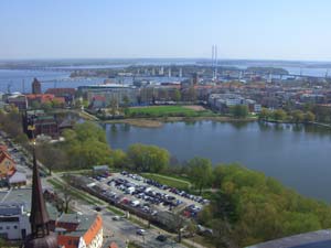 Stralsund Blick von der Marienkirche