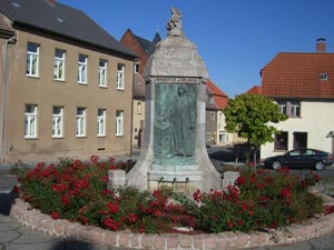 Lutherbrunnen in Mansfeld