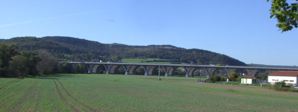 Autobahn bei Jena