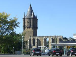 Merseburg Wasserturm Kirche