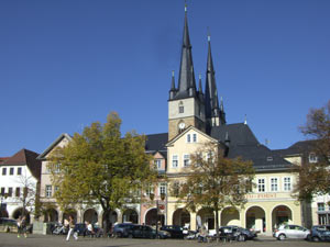 Saalfeld Marktplatz