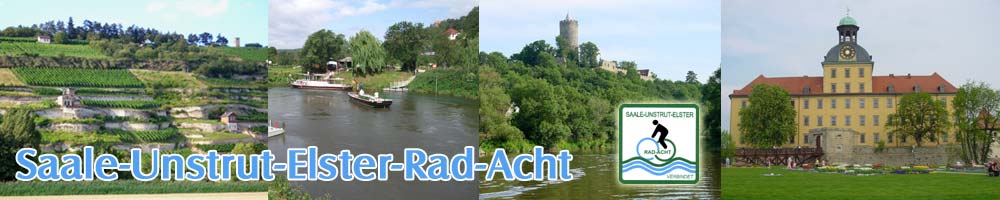 Fluss-Radwege: Saale-Unstrut-Elster-Radacht