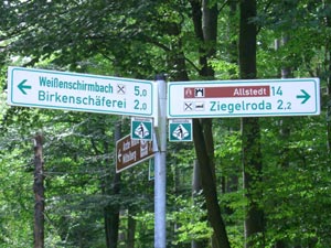Rad-Wegweiser Salzstraße Rad-Wegweiser Salzstraße