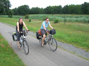 auf dem Elster Radweg