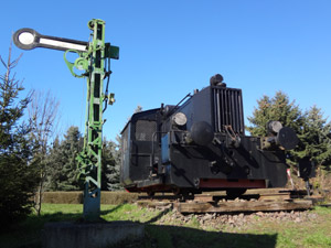 historische Lokomotive