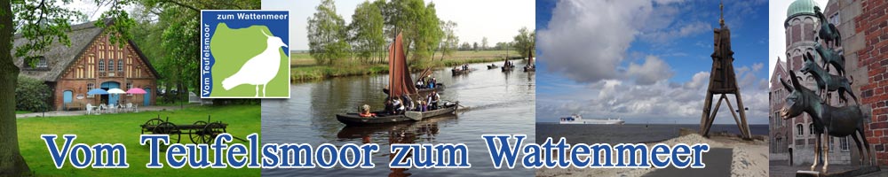 Fluss-Radwege: Vom Teufelsmoor zum Wattenmeer