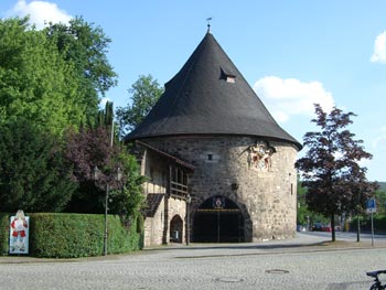 Stadtmauerturm in Hann Münden Stadtmauerturm in Hann Münden
