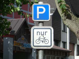 Fahrrad-Parkplätze Höxter
